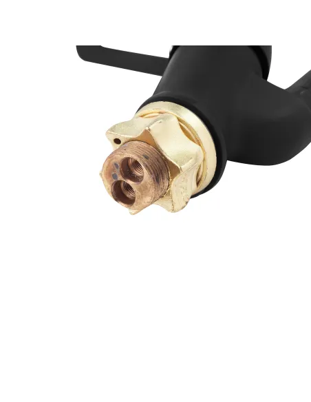 Смеситель для кухни Kroner KRM Zenda - SCH030, черный