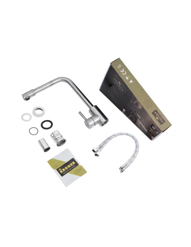 Смеситель для кухни Kroner KRP Edelstahl Klassisch - ESG034