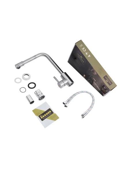 Смеситель для кухни Kroner KRP Edelstahl Klassisch - ESG034