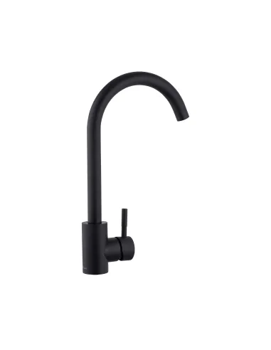 Змішувач для кухні Kroner KRP Edelstahl Klassisch - SCH035, чорний