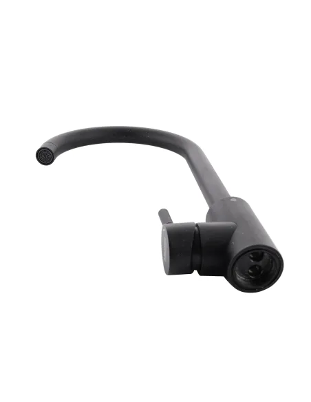 Змішувач для кухні Kroner KRP Edelstahl Klassisch - SCH035, чорний Змішувач для кухні Kroner KRP Edelstahl Klassisch - SCH035, чорний