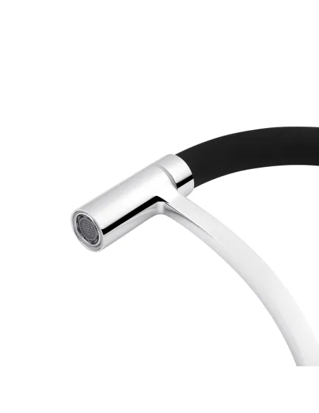 Змішувач для кухні Kroner KRP Ersel - C03900BLK, з гнучким виливом