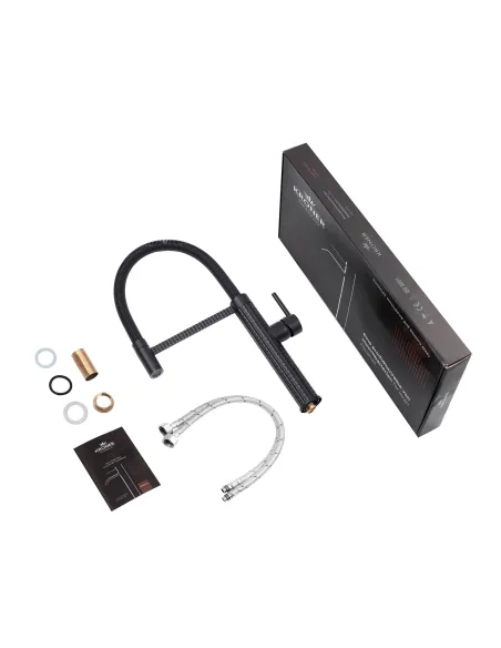 Змішувач для кухні Kroner KRP Ersel - SCH03999, з гнучким виливом