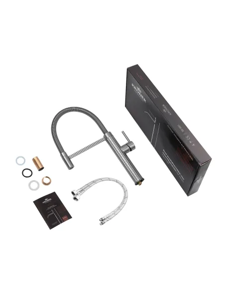 Смеситель для кухни Kroner KRP Ersel - GRP03999, с гибким изливом