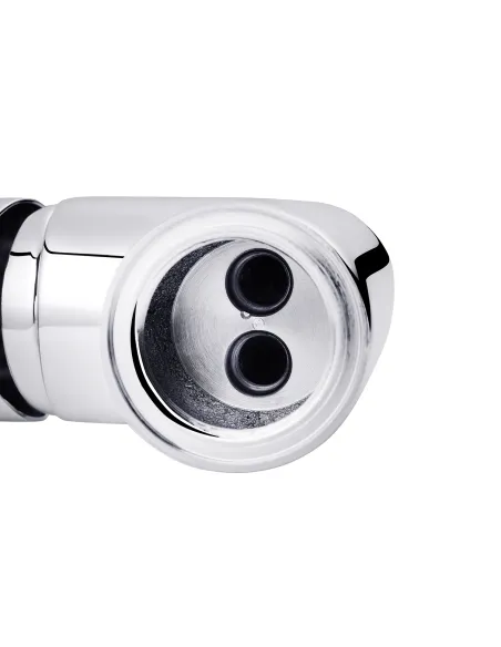 Змішувач для кухні Kroner KRP Küche - C031BLK, з гнучким виливом