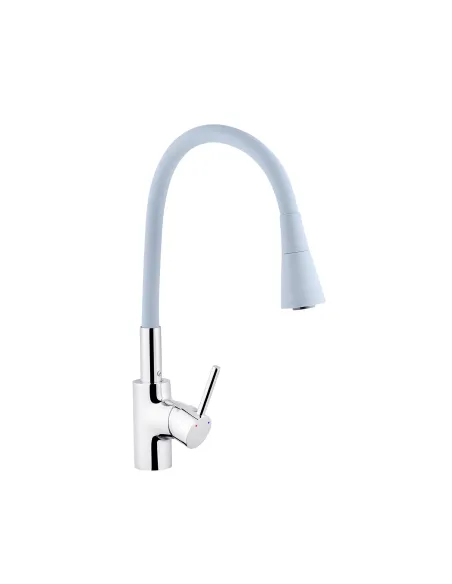 Смеситель для кухни Kroner KRP Küche - C031GRA, с гибким изливом