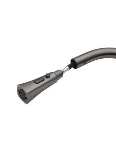 Смеситель для кухни Kroner KRP Makon - GRP030-T, графит