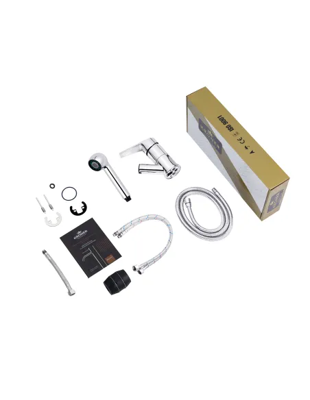 Смеситель для кухни Kroner KRM Odra - C030-T, с выдвижным изливом Смеситель для кухни Kroner KRM Odra - C030-T, с выдвижным изливом