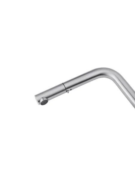 Смеситель для кухни Kroner KRP Edelstahl Klassisch - ESG03917, с выдвижным изливом