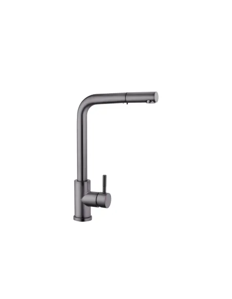 Змішувач для кухні Kroner KRP Edelstahl Klassisch - PVD03917, з висувним виливом