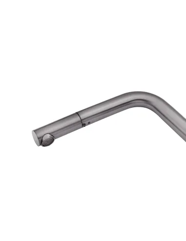 Смеситель для кухни Kroner KRP Edelstahl Klassisch - PVD03917, с выдвижным изливом