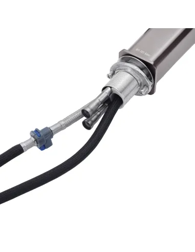 Змішувач для кухні Kroner KRP Edelstahl Klassisch - PVD03918, з висувним виливом