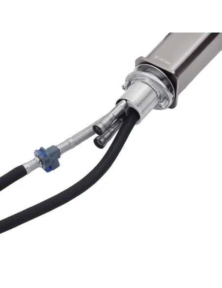 Змішувач для кухні Kroner KRP Edelstahl Klassisch - PVD03918, з висувним виливом