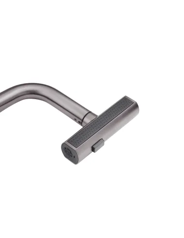 Змішувач для кухні Kroner KRP Edelstahl Klassisch - PVD03918, з висувним виливом