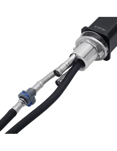 Смеситель для кухни Kroner KRP Edelstahl Klassisch - SCH03918, с выдвижным изливом