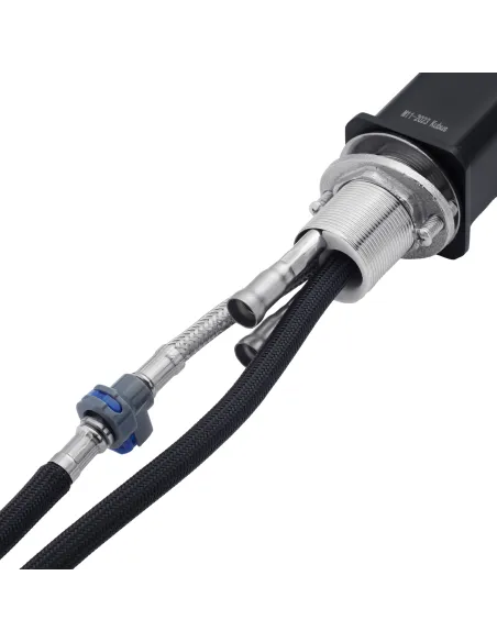 Смеситель для кухни Kroner KRP Edelstahl Klassisch - SCH03918, с выдвижным изливом