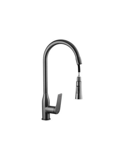 Змішувач для кухні Kroner KRP Graz - GRP030-T, з висувним виливом