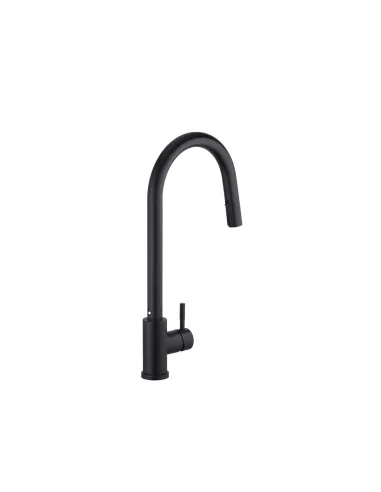 Смеситель для кухни Kroner KRP Edelstahl Klassisch - SCH03915, с выдвижным изливом