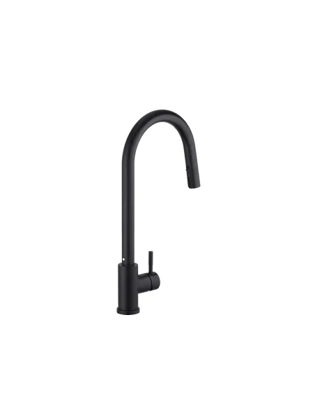 Смеситель для кухни Kroner KRP Edelstahl Klassisch - SCH03915, с выдвижным изливом