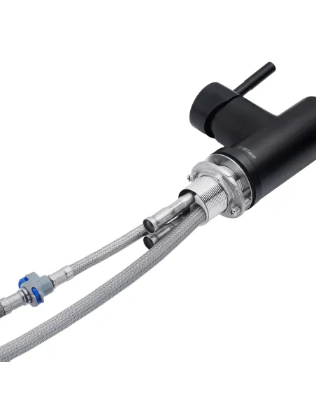 Смеситель для кухни Kroner KRP Edelstahl Klassisch - SCH03915, с выдвижным изливом