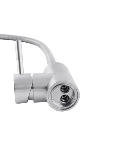 Змішувач для кухні Kroner KRP Edelstahl Klassisch - ESG035-1, з гнучким виливом