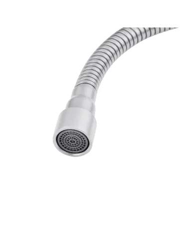 Змішувач для кухні Kroner KRP Edelstahl Klassisch - ESG035-1, з гнучким виливом