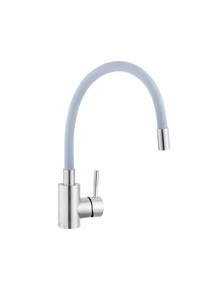 Смеситель для кухни Kroner KRP Edelstahl Klassisch - ESG035GRA, с гибким изливом Смеситель для кухни Kroner KRP Edelstahl Klassisch - ESG035GRA, с гибким изливом