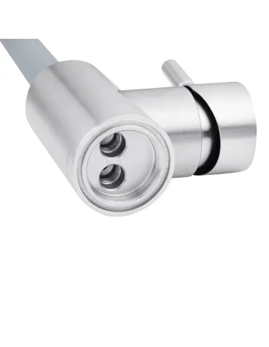 Смеситель для кухни Kroner KRP Edelstahl Klassisch - ESG035GRA, с гибким изливом