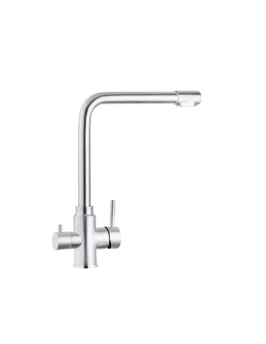 Змішувач для кухні Kroner KRP Edelstahl Klassisch - ESG038, з підключенням до фільтра