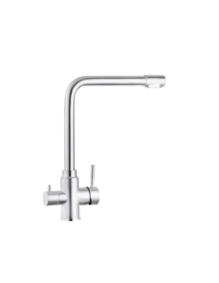 Змішувач для кухні Kroner KRP Edelstahl Klassisch - ESG038, з підключенням до фільтра