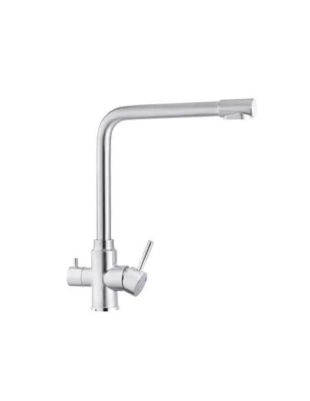 Змішувач для кухні Kroner KRP Edelstahl Klassisch - ESG038, з підключенням до фільтра