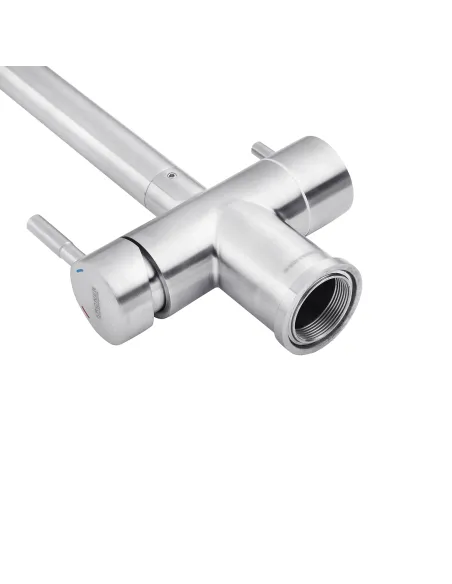 Смеситель для кухни Kroner KRP Edelstahl Klassisch - ESG03811, с подключением к фильтру