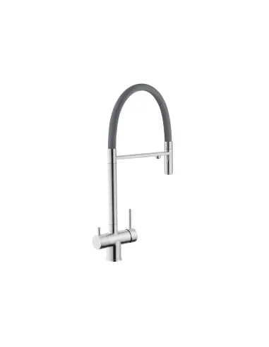 Смеситель для кухни Kroner KRP Edelstahl Klassisch - ESG03815GRA, с подключением к фильтру