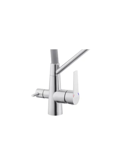 Смеситель для кухни Kroner KRP Edelstahl Klassisch - ESG03817GRA, с подключением к фильтру