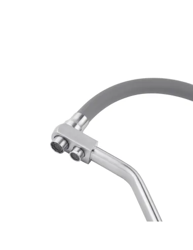 Змішувач для кухні Kroner KRP Edelstahl Klassisch - ESG03817GRA, з підключенням до фільтра