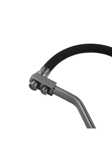 Смеситель для кухни Kroner KRP Edelstahl Klassisch - PVD03817BLK, с подключением к фильтру