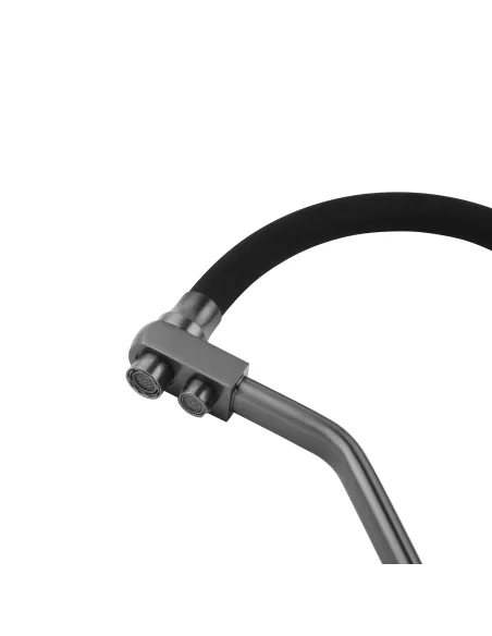 Смеситель для кухни Kroner KRP Edelstahl Klassisch - PVD03817BLK, с подключением к фильтру Смеситель для кухни Kroner KRP Edelstahl Klassisch - PVD03817BLK, с подключением к фильтру