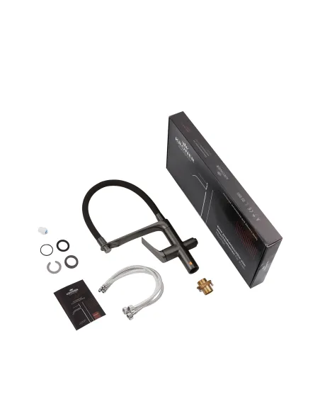 Смеситель для кухни Kroner KRP Graz - GRP03815, с подключением к фильтру