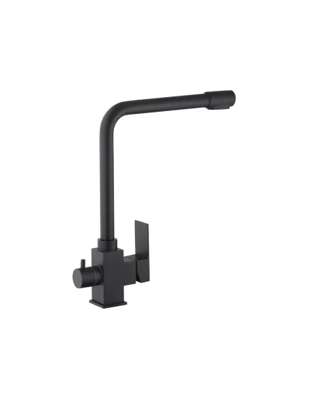 Змішувач для кухні Kroner KRP Edelstahl Kubus - SCH03810, з підключенням до фільтра