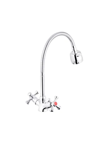 Смеситель для кухни Kroner KRM Rhein - C030-1, с гибким изливом