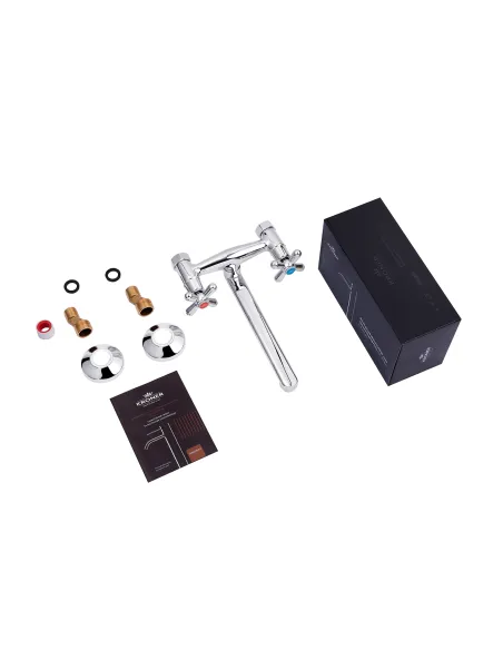 Змішувач для кухні Kroner KRP Royce - C040, двовентильний