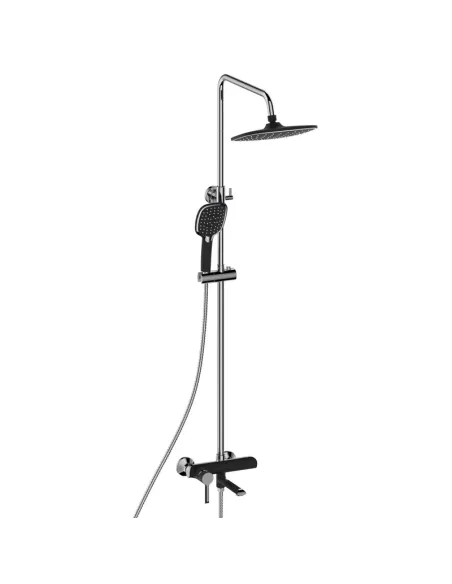 Душева система Mixxus Premium Edem 009-J Black MI6207 з виливом Душева система Mixxus Premium Edem 009-J Black MI6207 з виливом