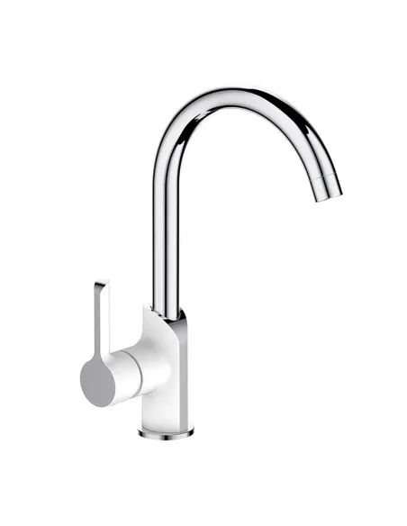 Змішувач для кухні Mixxus Premium Edem 017 White MI5844 білий Змішувач для кухні Mixxus Premium Edem 017 White MI5844 білий