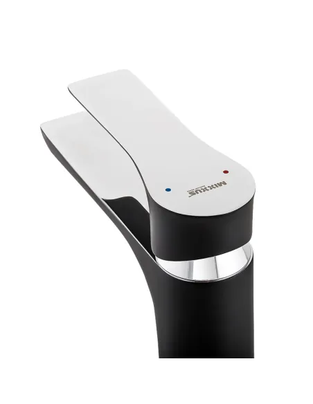 Змішувач для умивальника Mixxus Premium Eva 001 Black MI5949 чорний