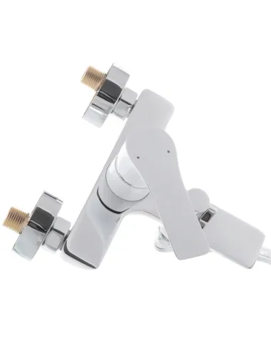 Змішувач для ванни Mixxus Premium Eva 009 White MI5951 з душовим набором