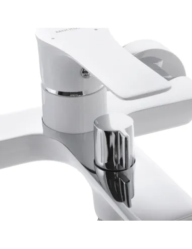 Змішувач для ванни Mixxus Premium Eva 009 White MI5951 з душовим набором