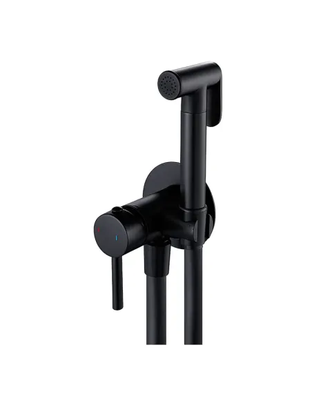 Смеситель для биде Mixxus Premium Hans 002 Inner Black MI5980 с гигиеническим душем Смеситель для биде Mixxus Premium Hans 002 Inner Black MI5980 с гигиеническим душем