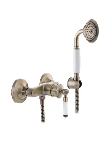 Змішувач для душу Mixxus Premium Vintage 003 Bronze MI2863 Змішувач для душу Mixxus Premium Vintage 003 Bronze MI2863