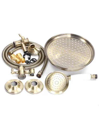 Душова система Mixxus Premium Vintage 009-J Bronze MI2865 з виливом