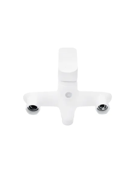 Смеситель для ванны Kroner KRM Fulda - W070, с душевым набором, белый